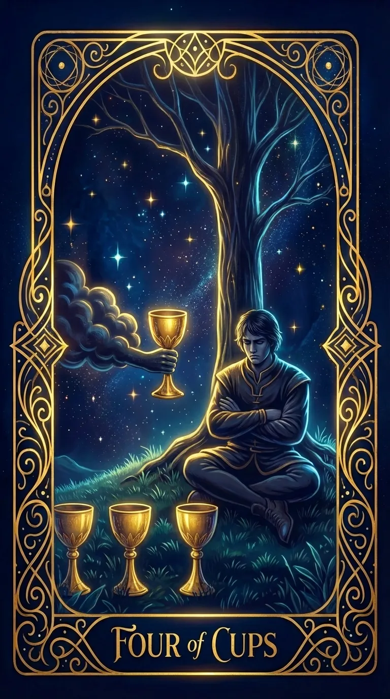 Four of Cups